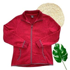 Eddie Bauer Quest Fleece Raglan Full-Zip Jacket L